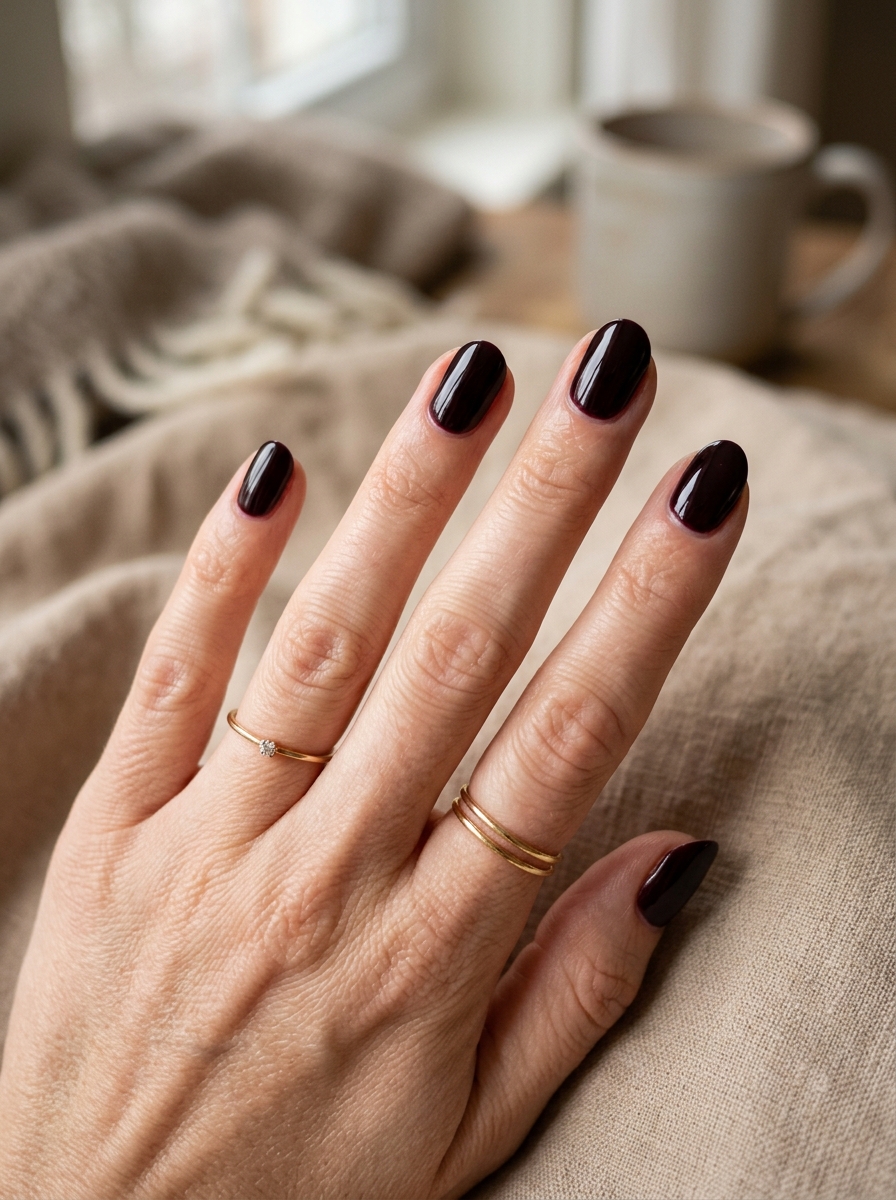 Black Cherry Cool Nails als Cool Nails Inspiration 2026